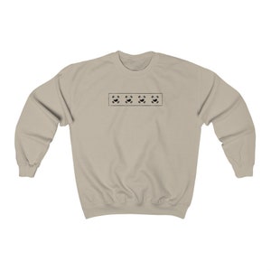 Korean Crewneck Sweatshirt/ Minimalist Sweatshirt/ Korean Flag Minimalist Sweatshirt/ Korean Pride image 6