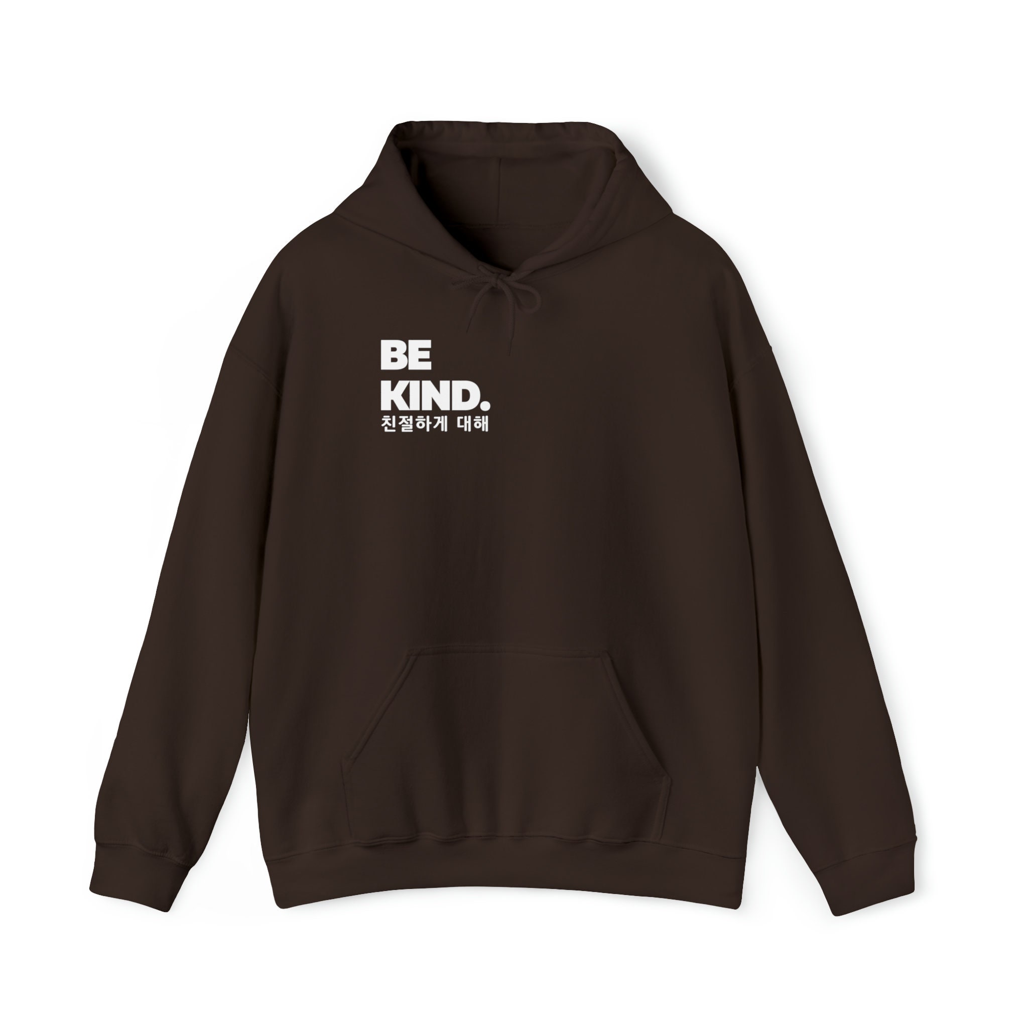 Korean Fashion Hooded Sweatshirt Be Kind Trendy Hoodie