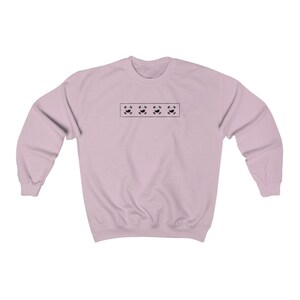 Korean Crewneck Sweatshirt/ Minimalist Sweatshirt/ Korean Flag Minimalist Sweatshirt/ Korean Pride image 4