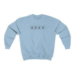 Korean Crewneck Sweatshirt/ Minimalist Sweatshirt/ Korean Flag Minimalist Sweatshirt/ Korean Pride image 5