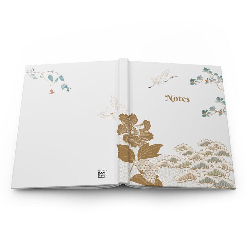 Traditional Notebook Design Traditional Asian Design Notebook/ Korean Art Design Journal/ Elegant ...