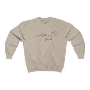 Seoul City Korean Sweatshirt/ Minimalist Neutral Korean Sweater/ Korea Love/ Unisex Sweater for Men and Women image 4