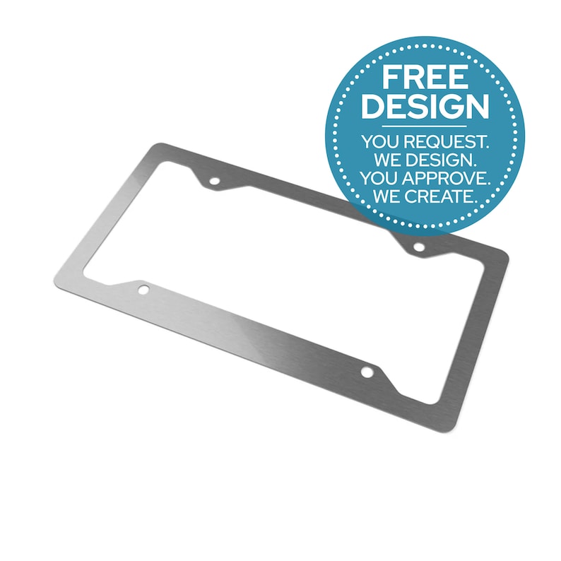 Custom License Plate Frame Bulk at Justin Fortier blog