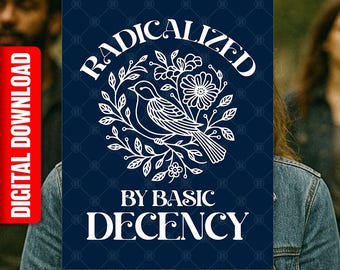 Radicalisé par la décence, pas de protestation du roi, signe anti-atout imprimable en téléchargement numérique