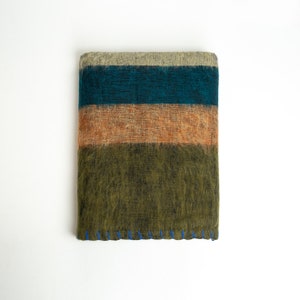Extra Soft Yak Wool Travel Throw Blanket 46&quot;x96&quot; Handmade | Cozy Warm Blanket | Home Living and Style | Gift for Home