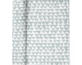 Muslin Swaddle Baby Blanket - Mountains Swaddle | 100% Cotton | Gift Idea for Baby Shower Nursery