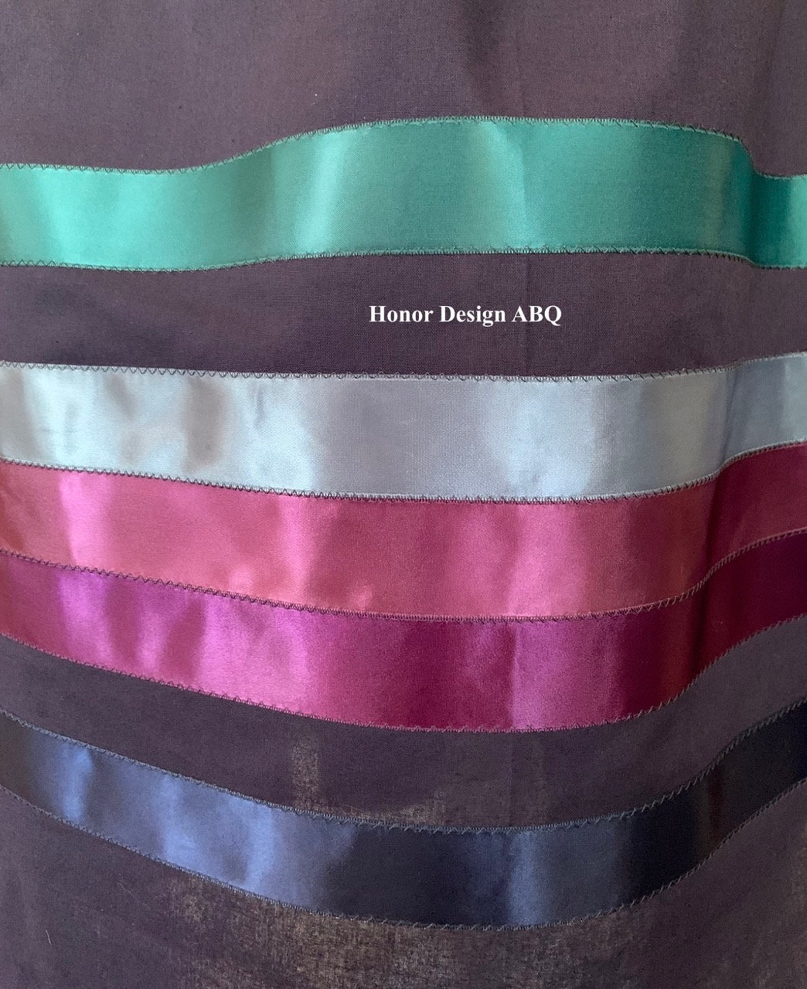 Traditional Ribbon Skirt - the Chromatic Collection - Navy Blue Solid ...