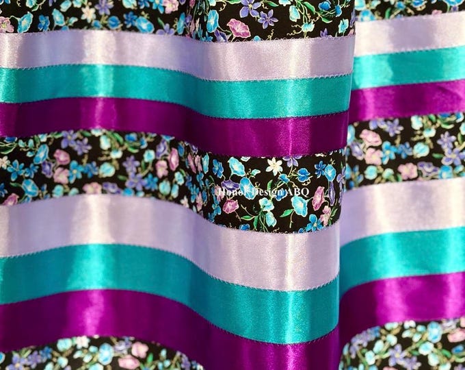 Liz Pelland Turquoise Eagle Ribbon Skirt main image 1