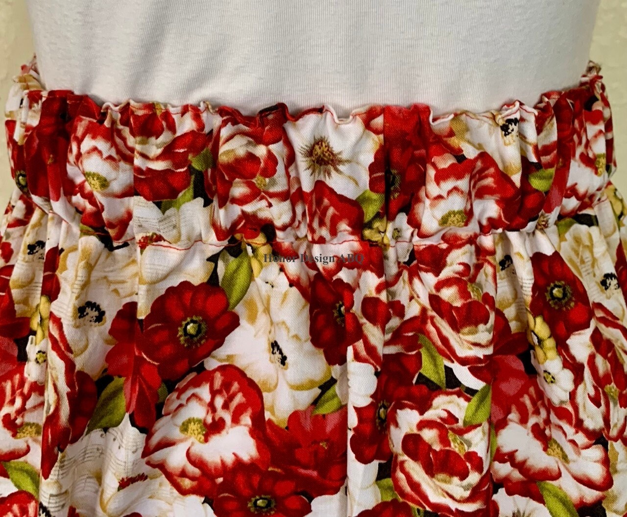 andmary Flower ribbon tops red ラスト1 andmary Flower ribbon tops red ラスト1（ANDMARY】Flower