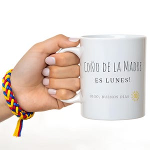 Venezuela Gift Cono de la Madre Es Lunes mok, grappig Venezolaans cadeau, cadeau voor collega's of collega's, Valentijnsdagideeën voor Venezolaans