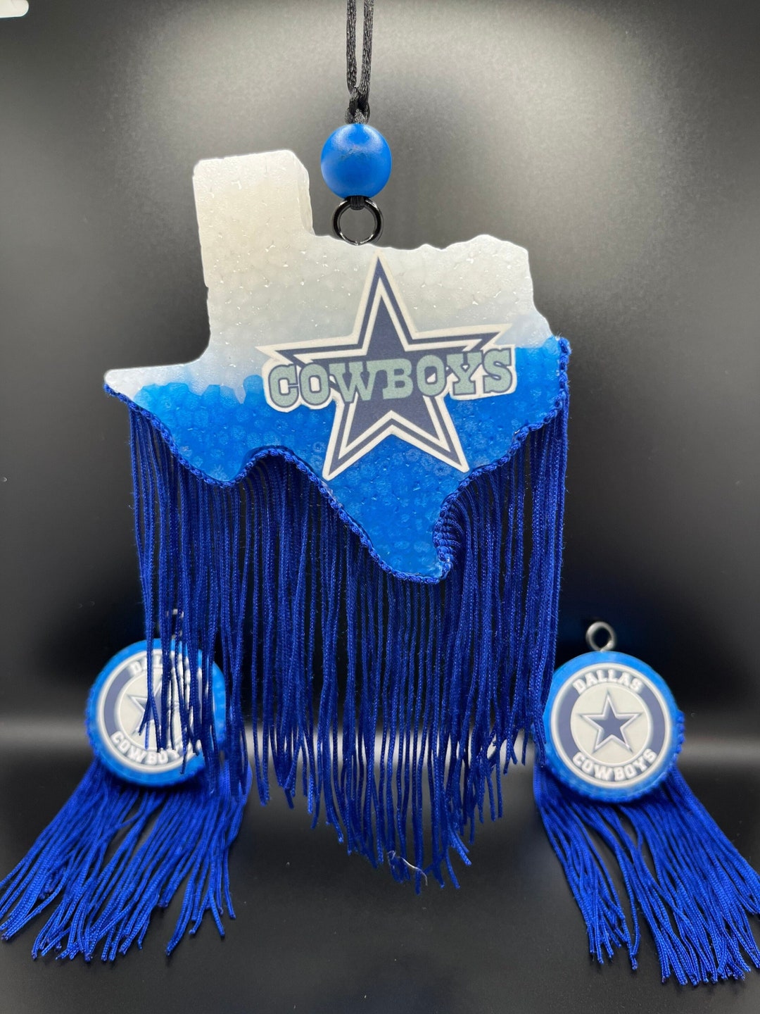Custom Football Team Freshie Dallas Cowboys Set Vent Clips Football