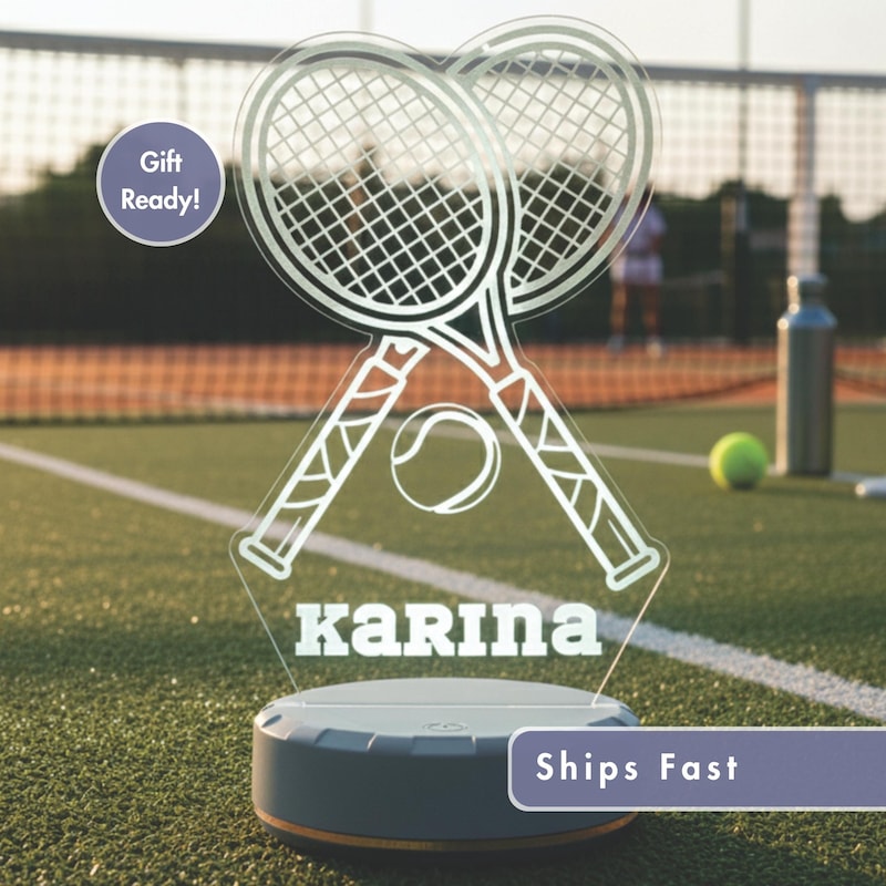 Tennis Led Light Player - Etsy