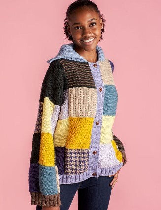 Patchwork Cardigan - Etsy