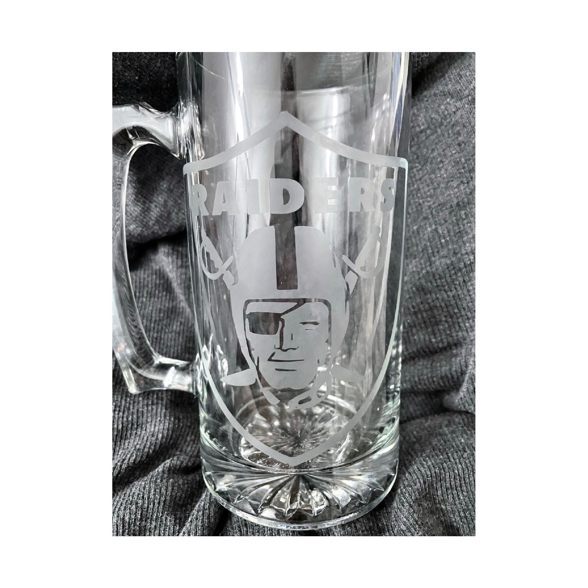 Craft Beer Glass, 24 Oz. XL Beer Mug Personalized, Engraved, Laser