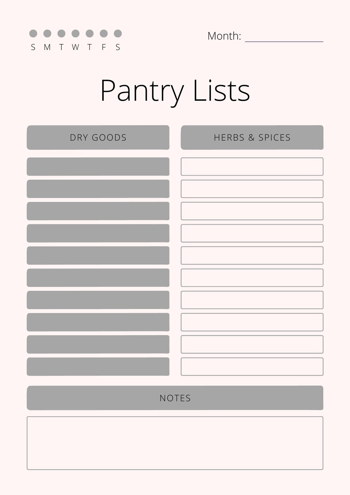 Grocery Planner // Grocery List // Printable Grocery Planner - Etsy