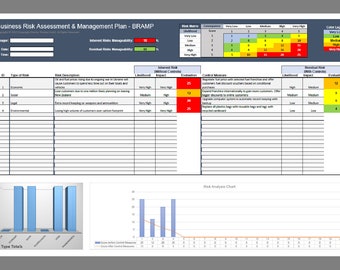 Business Risk Assessment and Management - Excel template