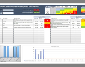 Business Risk Assessment and Management - Excel template