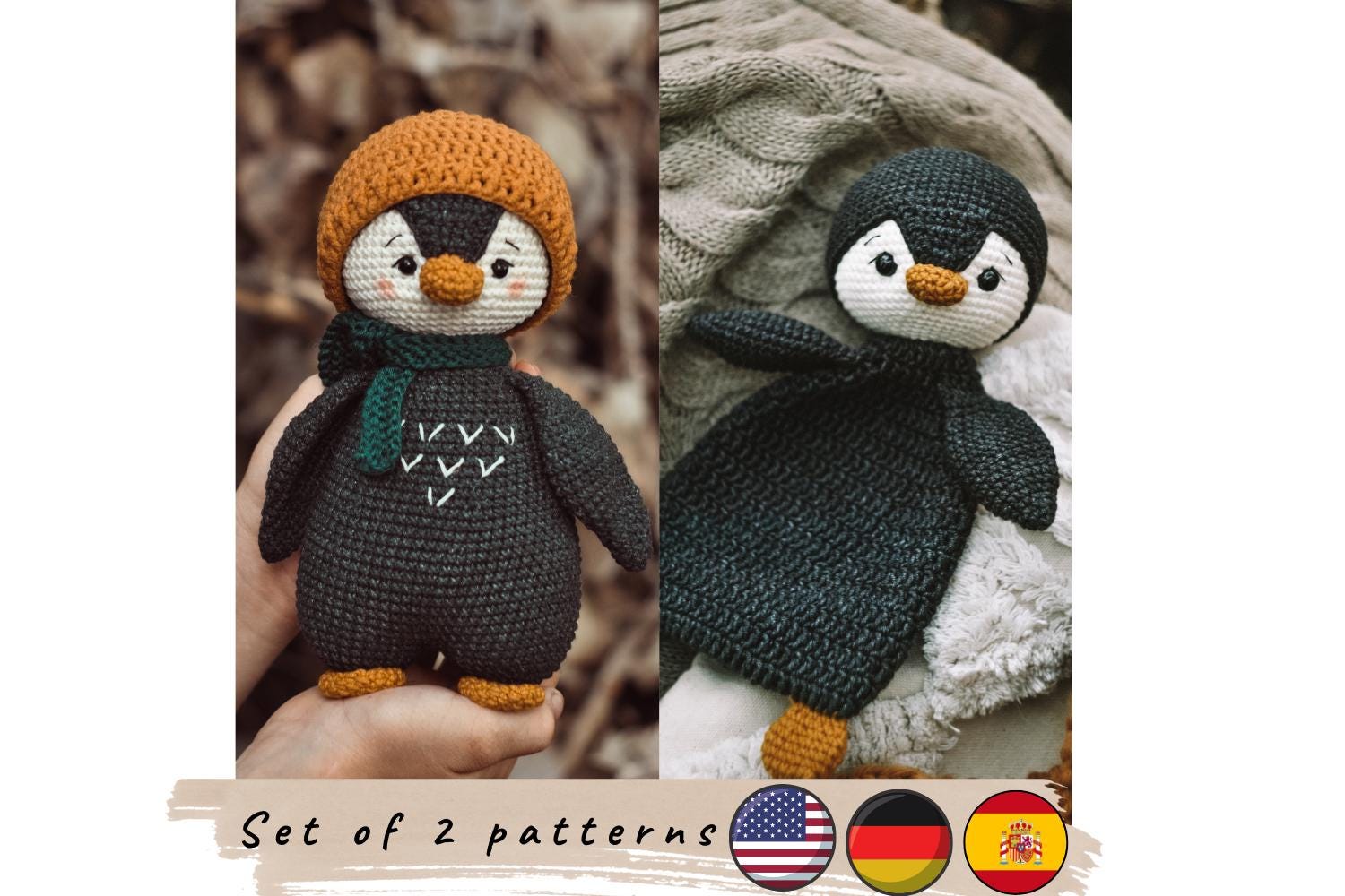 Amigurumi penguin - Etsy 日本