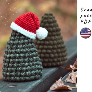 Cute crochet Christmastree pattern. Christmas gift. Crochet Christmas.