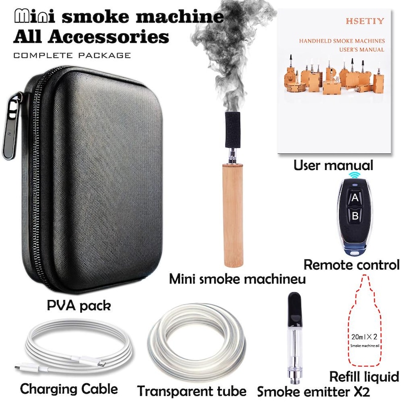 Handheld Mini Smoke Machine for Photography Props & Cosplay - Portable ...