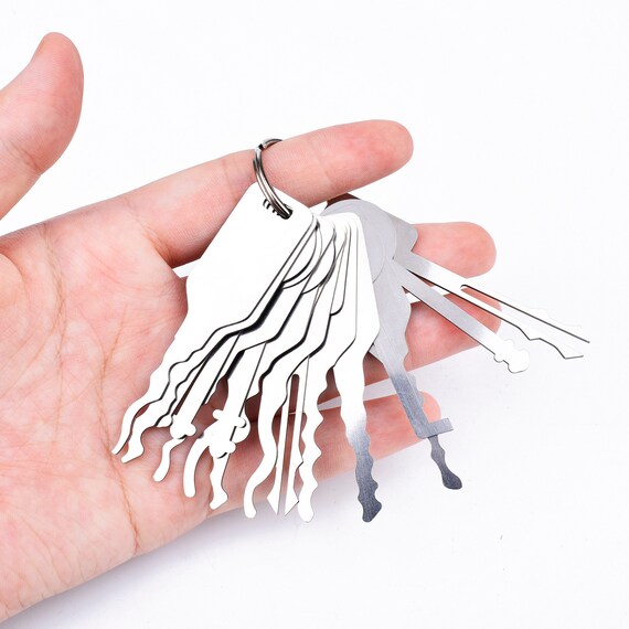 Car Jiggler Lock Pick Set16 Piece Full Master Key for Auto - Etsy