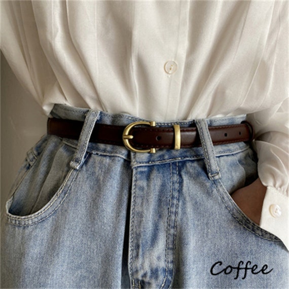 Fashion Belts for Women Korean Belt Jeans Belt 1.9cm Width - Etsy