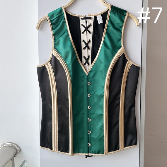 Mens Corset,gentleman Costume Waist Trainer Corset Vest Men Corset Top  Sleeveless Corset Suit Jacket Corset Men Lace up Corset Gift for Him -   Canada