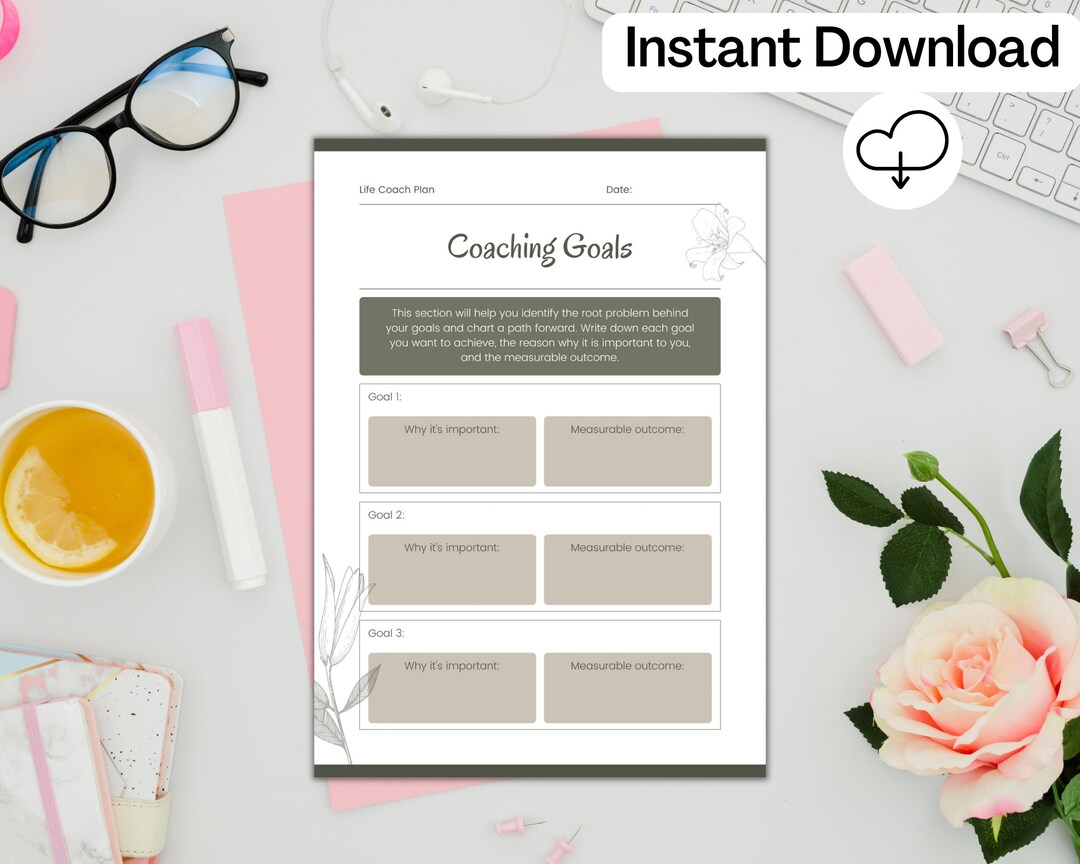 Simple Life Planner Printable Life Organizer Digital Planner PDF Planner printable Planner - Etsy