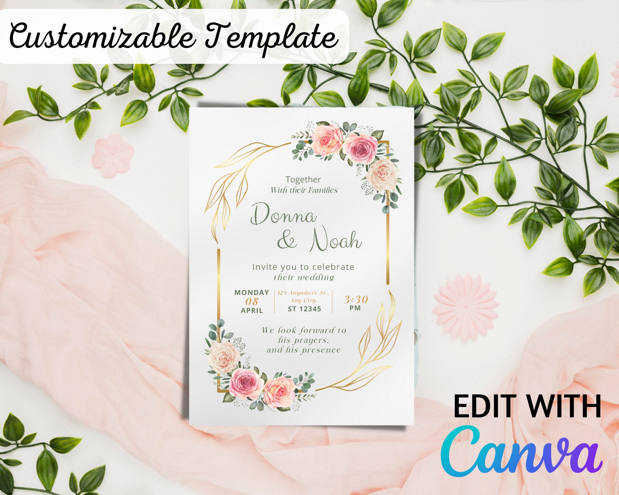 Wedding Invitation Canva Template Canva Wedding Invitation Template Wedding Invitation Canva Template Canva Wedding Invitation Template