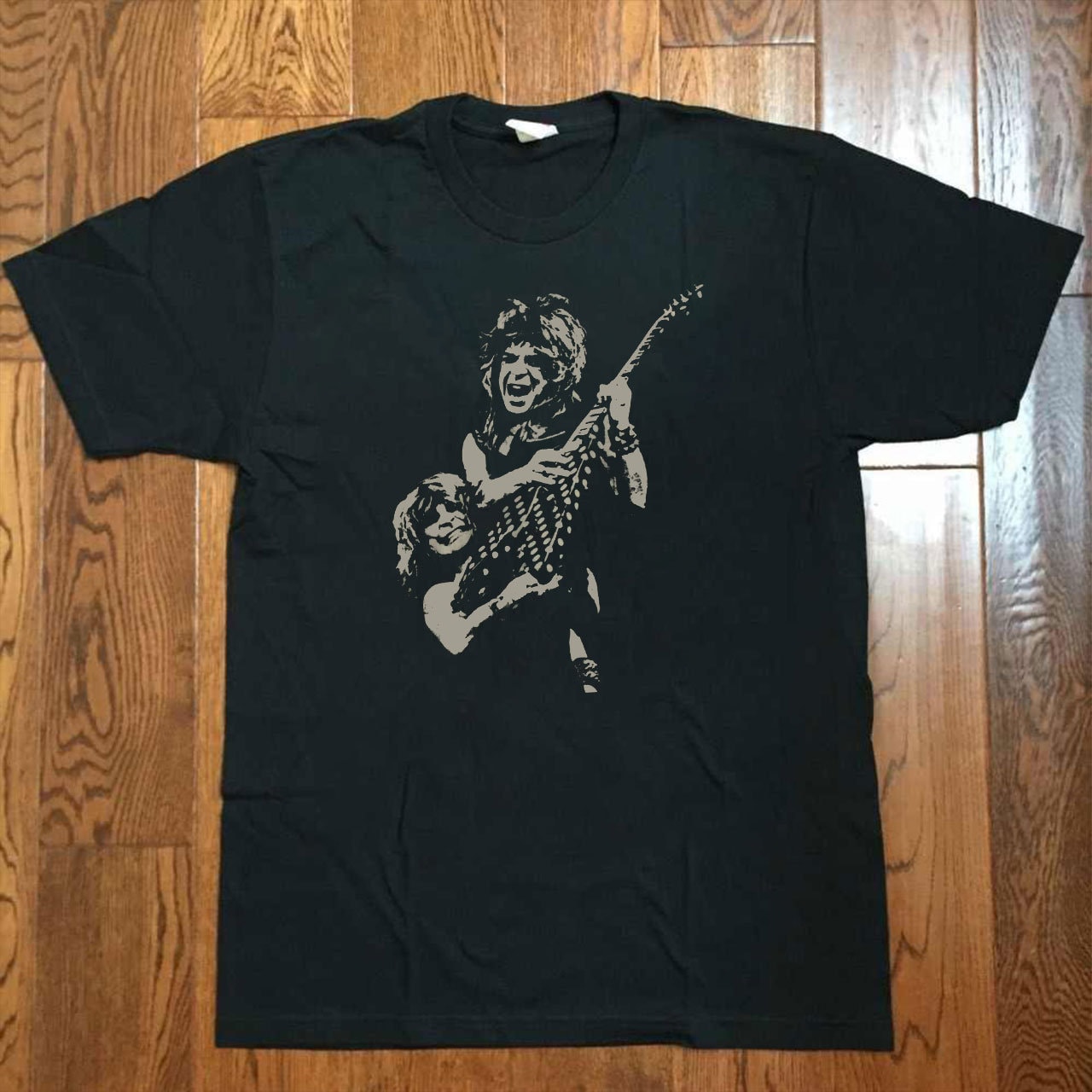 T-shirt Next Level - Ozzy Osbourne & Randy Rhoads Black Sabbath - Motif Rock, Coupe Régulière, Coton