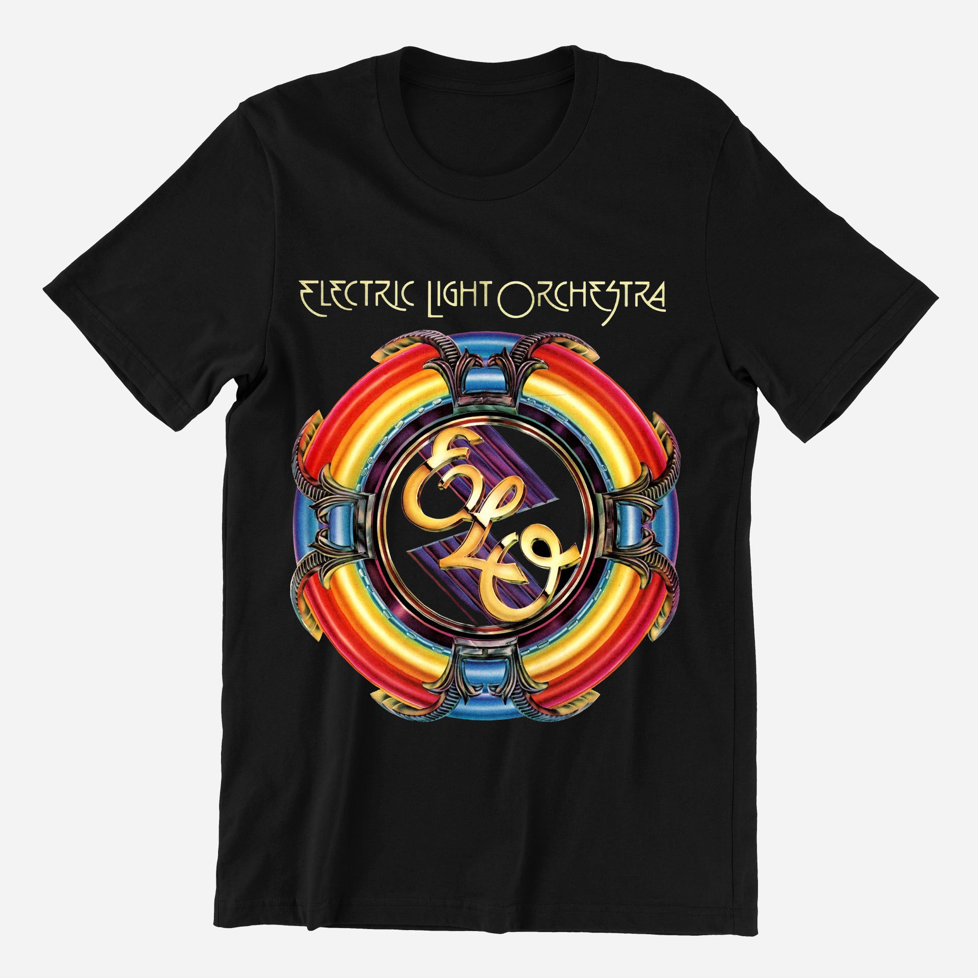 Electric Light Orchestra Rock Black Unisex Size Tshirt -