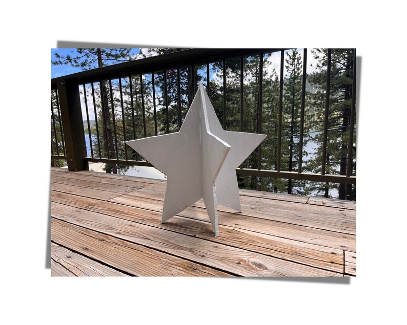 1ft, 2ft, 3ft, 4ft 3D Star Template for Backdrop Decorations Shoot for the Stars Birthday Party Baby Shower Decorations DIY image 6