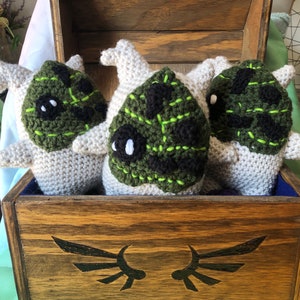 MADE TO ORDER! Crocheted Korok plush, cute Legend of Zelda plush friend
