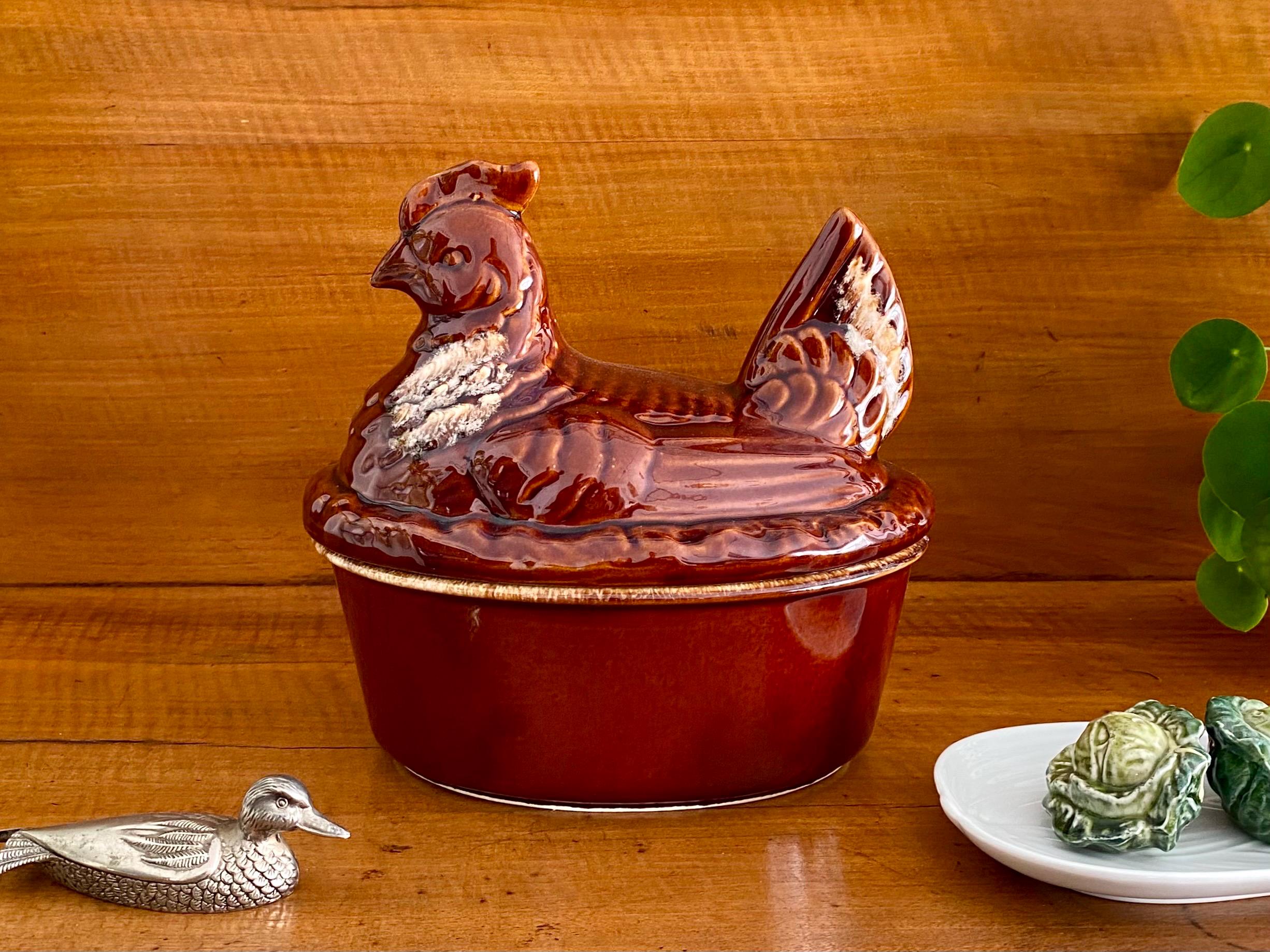 Vintage Chicken Casserole Dish Australia