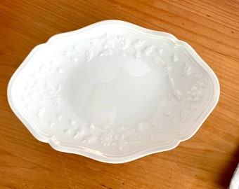 Lovely White French Limoges Plate