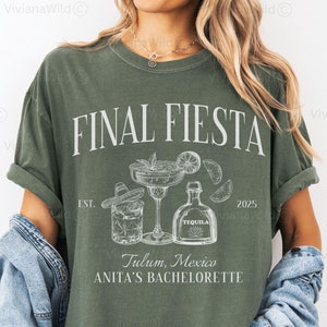 Custom Final Fiesta Bachelorette Shirt Tequila Bachelorette Luxury Bach Social Club Margs And Matrimony Bachelorette Shirts Cabo San Lucas