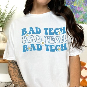 Comfort Colors Xray Tech Shirt, Rad Tech Shirts, Xray Tech Gifts, Retro Trendy Xray Technologist Tee, Radiology Shirt, Rad Tech Tshirt
