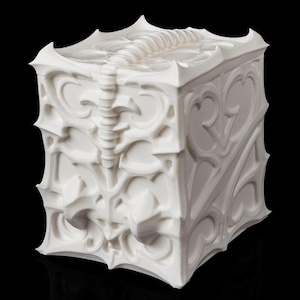 The Ossuary – Gothic Bone-Inspired TCG Deck Box