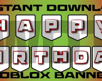 Roblox Birthday Banner