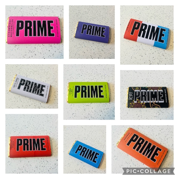Prime Chocolate Bar - Etsy UK