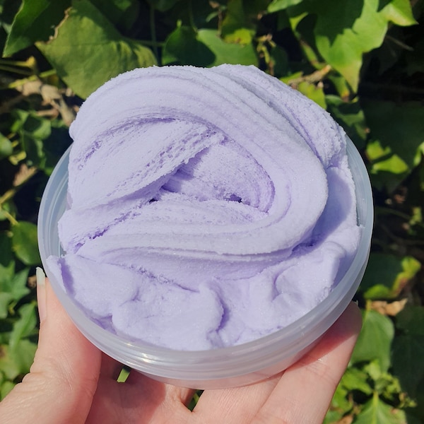 Lavender Fluff Slime // Cloud Texture // Lavender Scent //  NZ Slime Shop // MelvieSlime