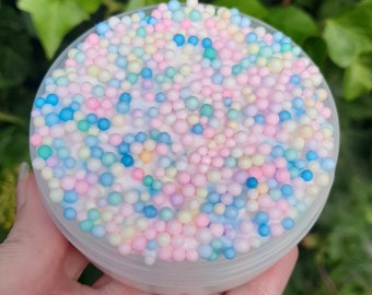 Funfetti Floam Slime // Thick and Glossy Floam Slime //  NZ Slime Shop // MelvieSlime