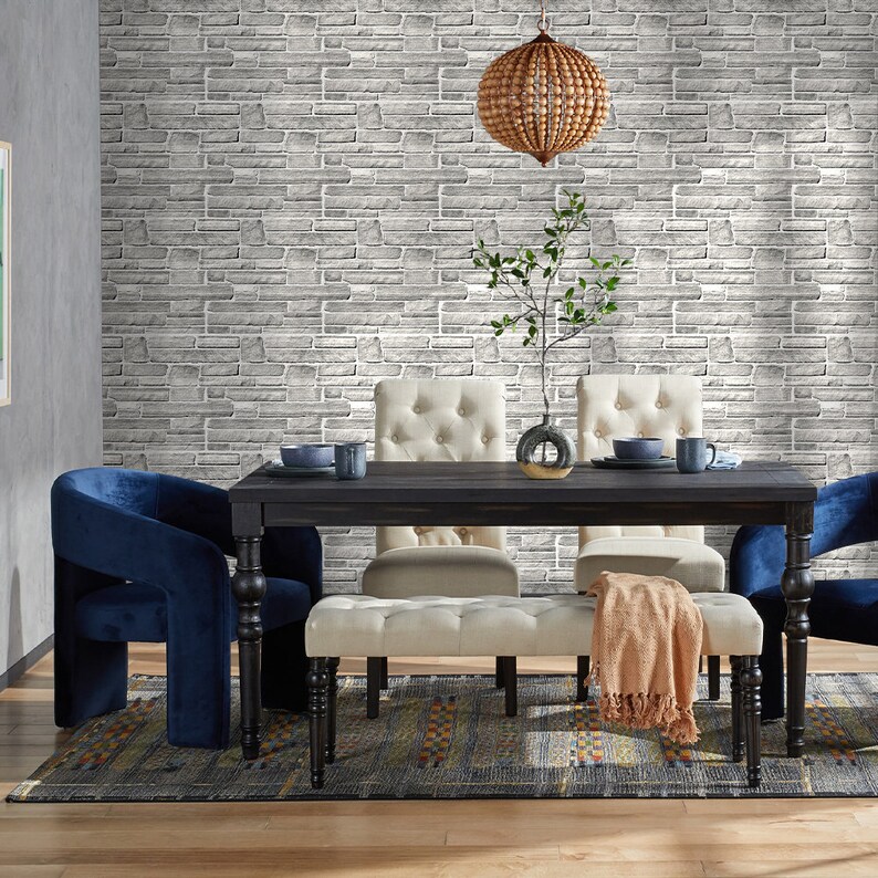 faux Stone wall panels Peel and Stick