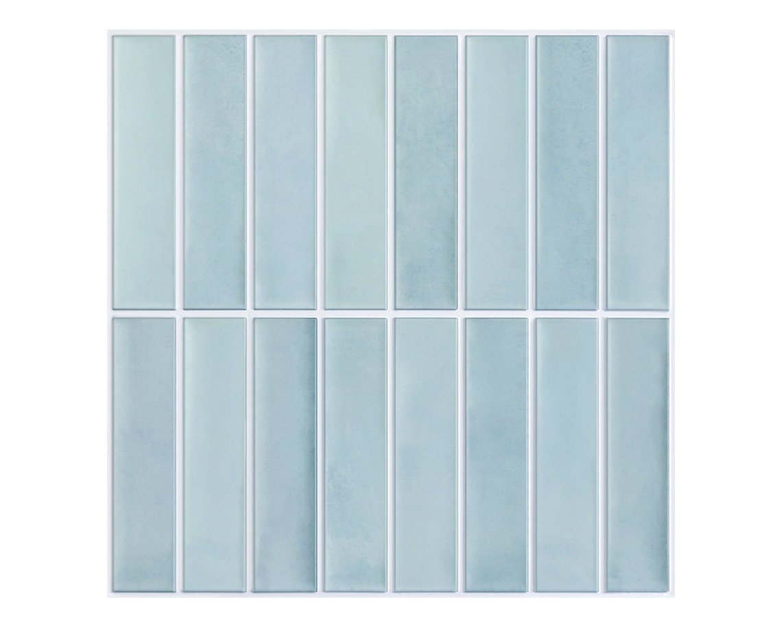 Set di 10 fogli di piastrelle adesive rosa 30,5 x 30,5 cm per cucina, bagno e camino | Leroy Merlin