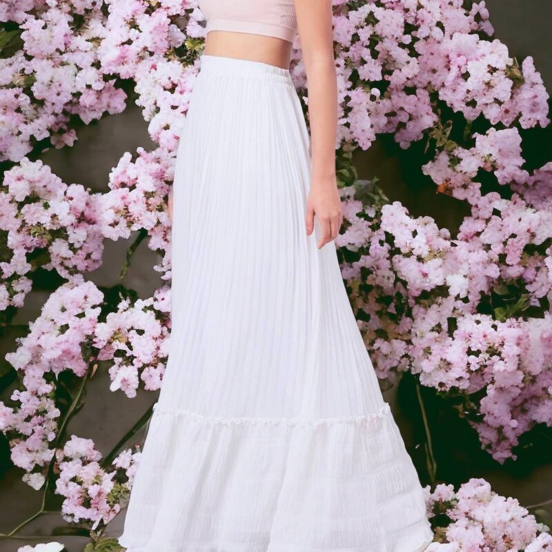 Edith Skirt White