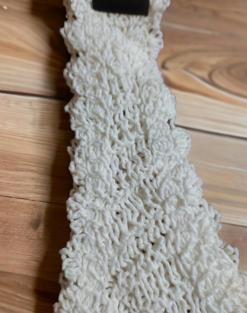 White Cotton Crochet Tank Top Hand Made Sleeveless Pattern Casual ...