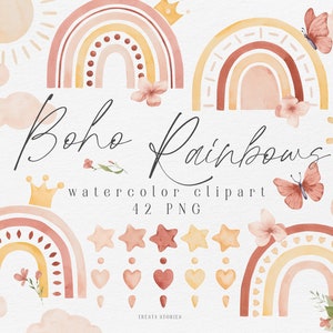 Regenbogen Clipart, Regenbogen, Regenbogen, Herz zum ausdrucken