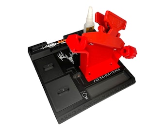 Ayudante para emplumar flechas 2.0 para plantilla BOHNING PRO CLASS: emplumar flechas con precisión es fácil