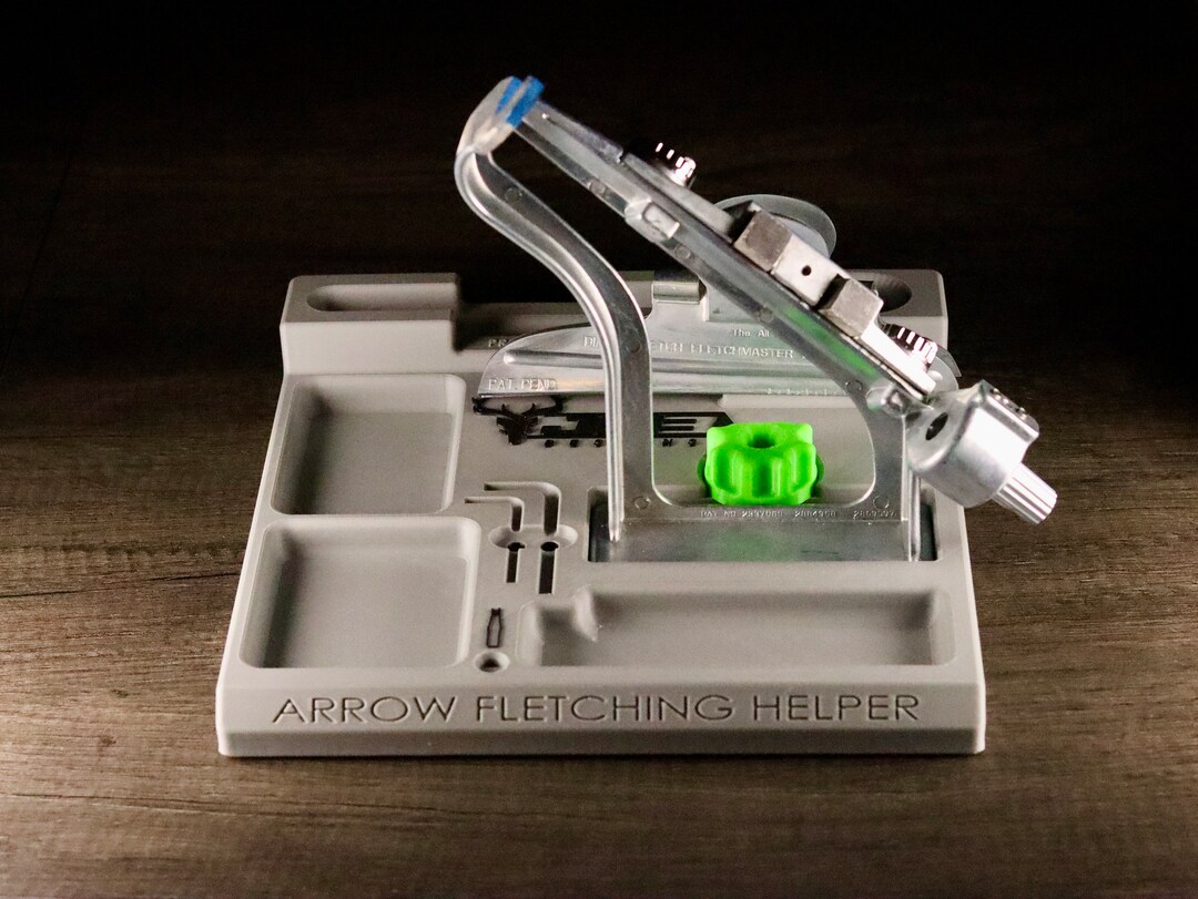 Arrow Fletching Helper for Bitzenburger Jig Precision Fletching Made