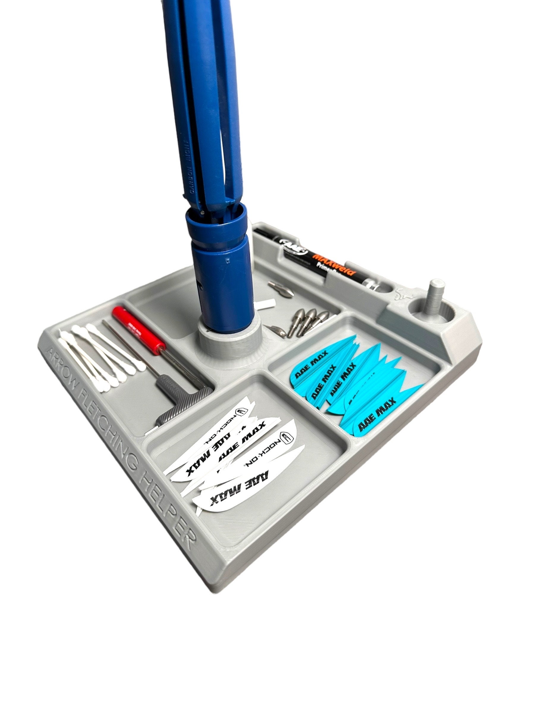 Arrow Fletching Helper for E-Z Fletch Pro Jig - Precision Fletching ...